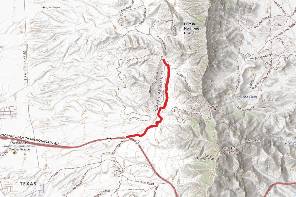 Tom Mays Unit Trail
