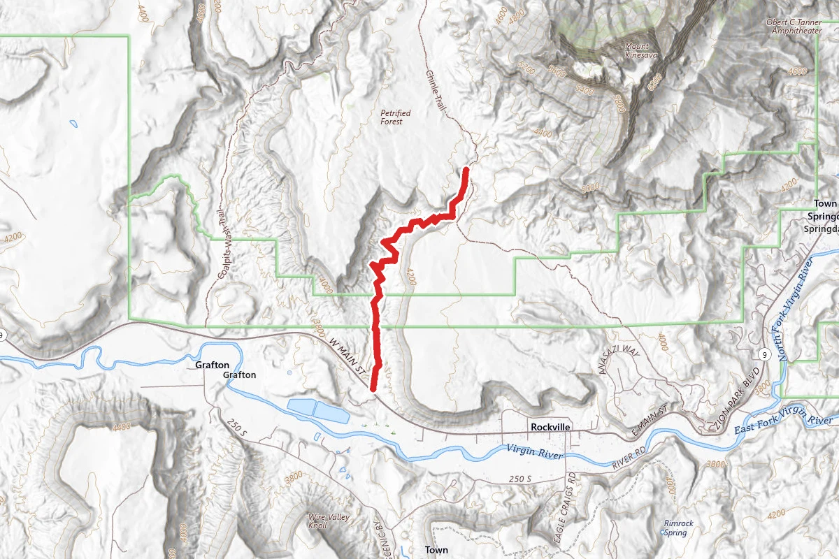 Huber Wash Trail