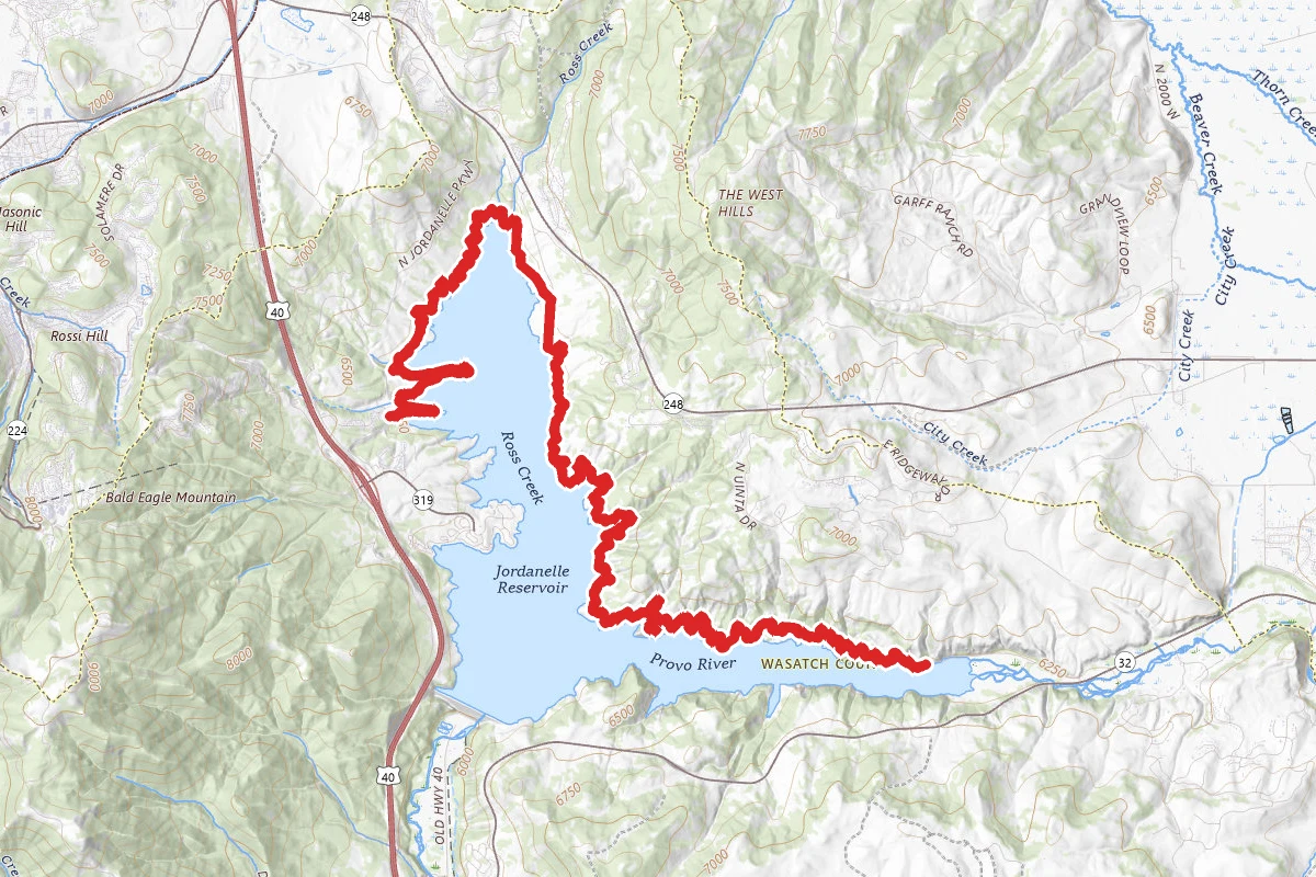 Jordanelle Reservoir Trail