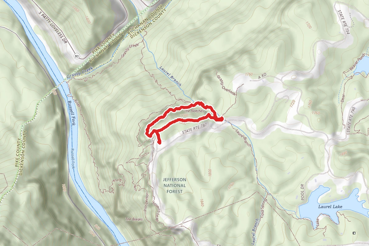Breaks Geological Trail
