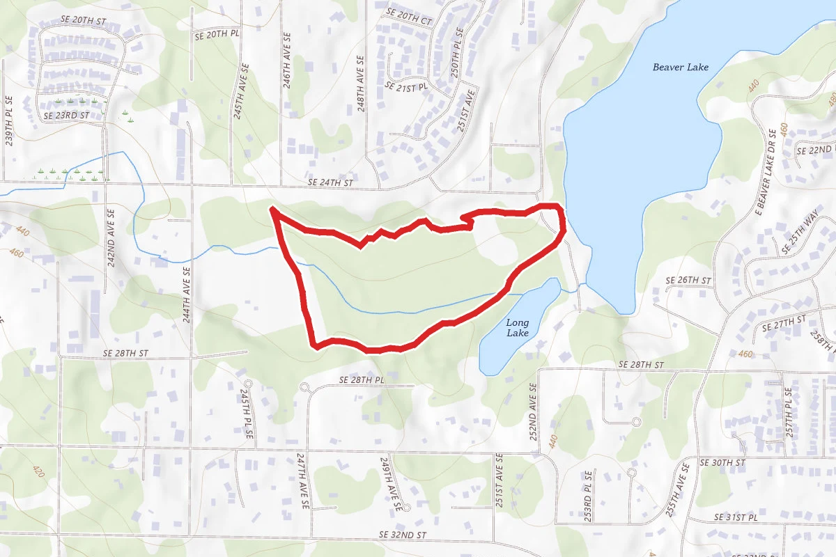 Beaver Lake Park Loop