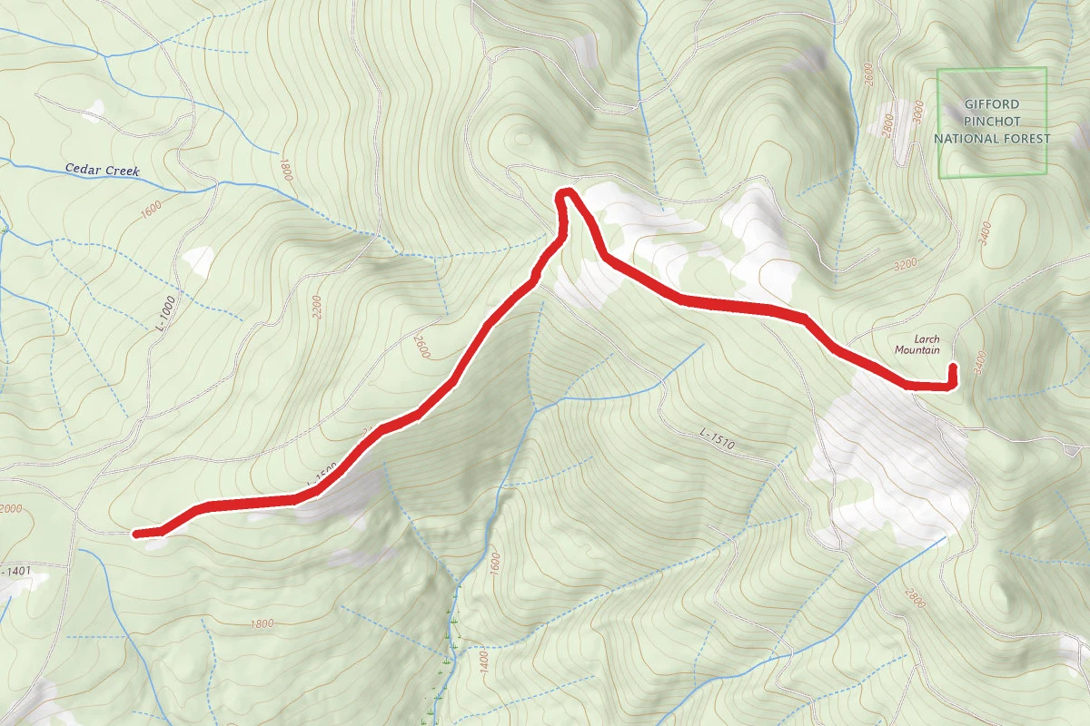 Larch Mountain MTB Trail