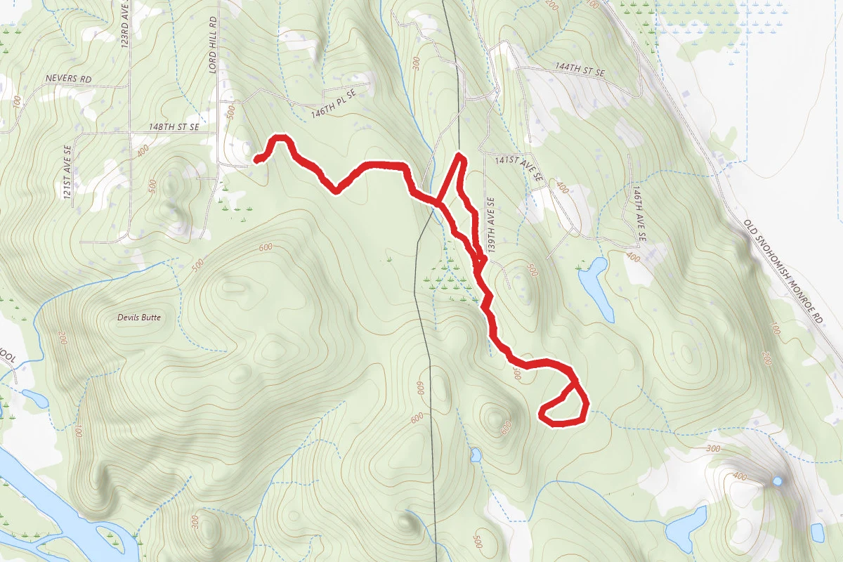 English Pond, Red Barn, and Easy 8 Loop Trail