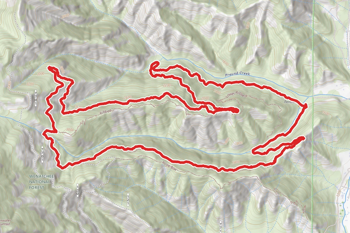 Freund Canyon Trail