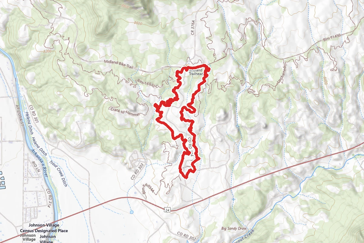 Fistful of Dollars and Django Trails Loop