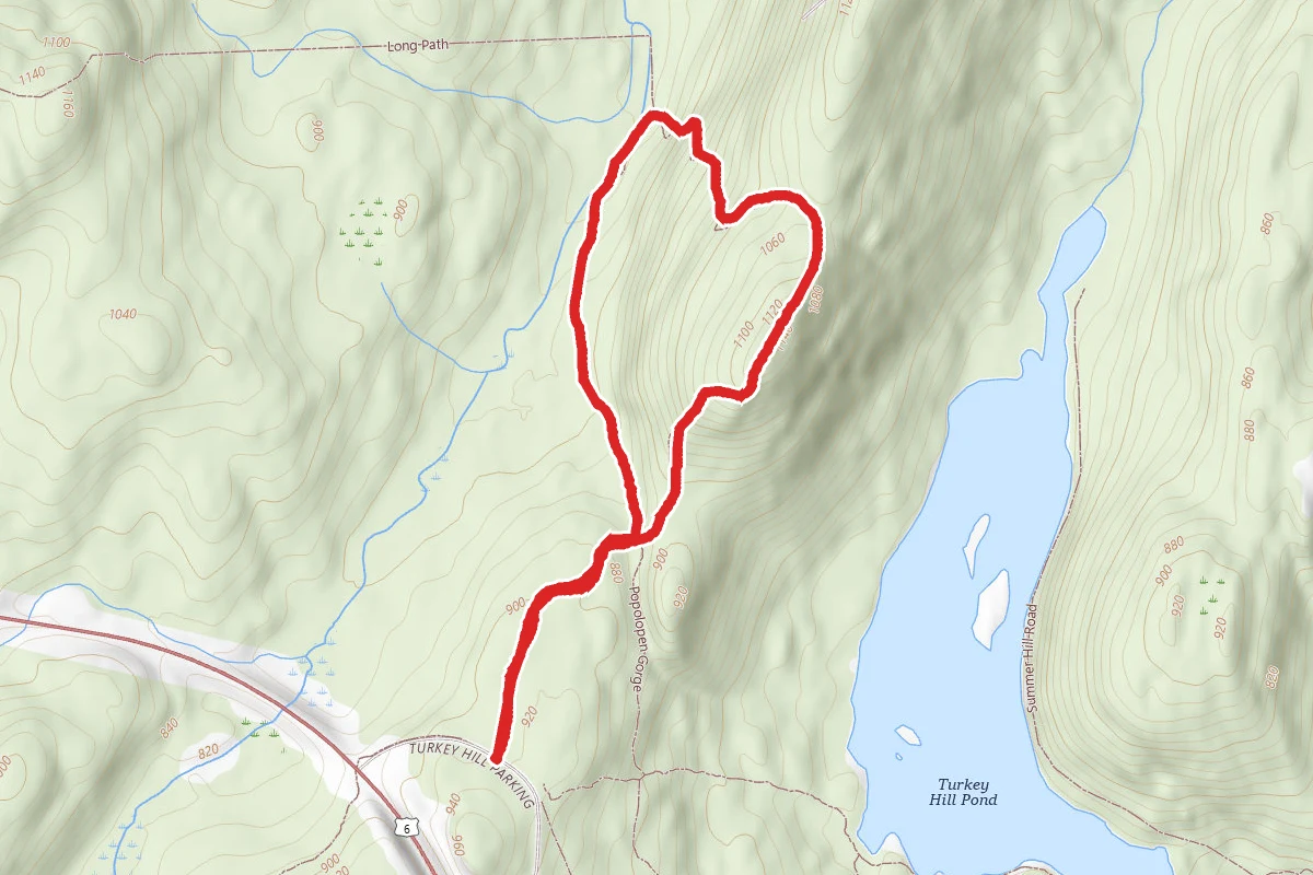 Torrey Memorial via Long Path