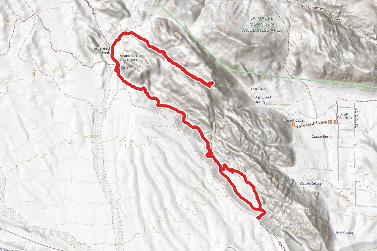 Calico Hills Trail
