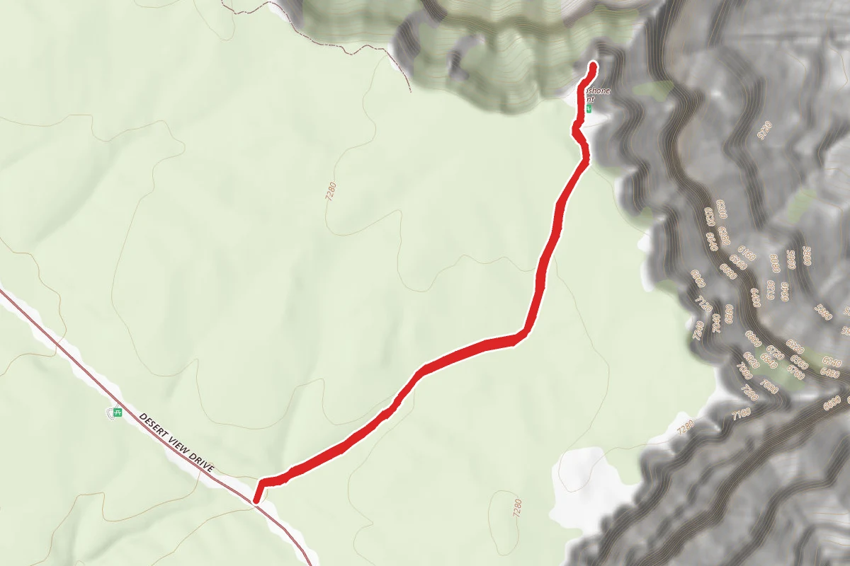 Shoshone Point Trail