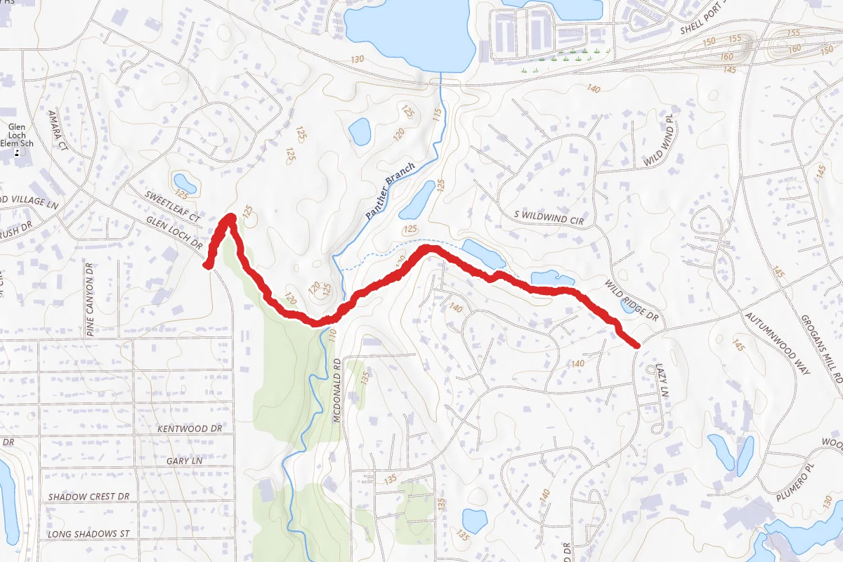 Grogan's Mill Nature Trail