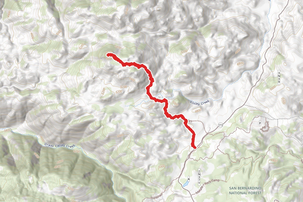 Arrowhead Pinacles Trail