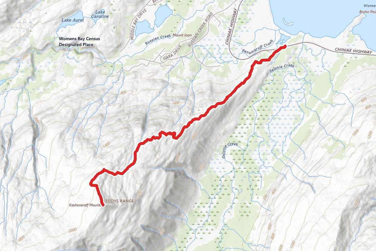 Kashavaroff Mountain Trail