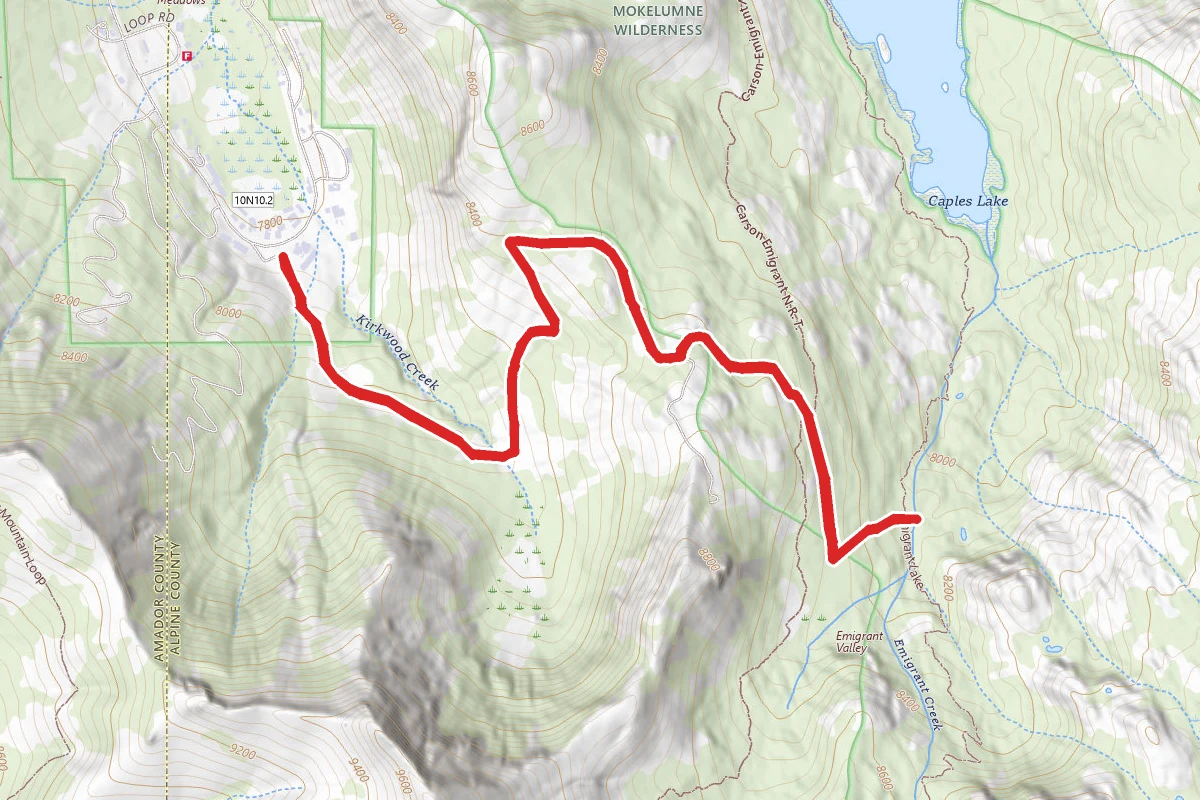 Emigrant Pass Trail