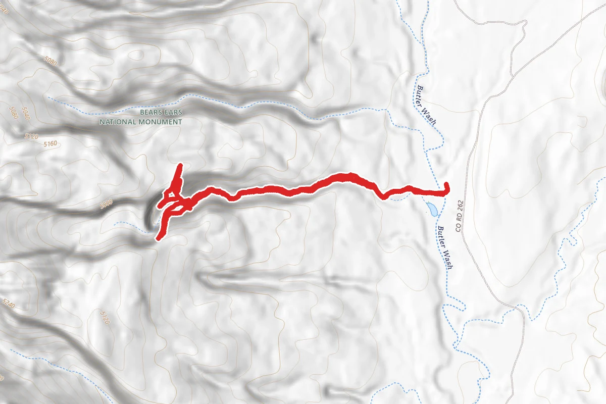 Monarch Cave via Comb Ridge