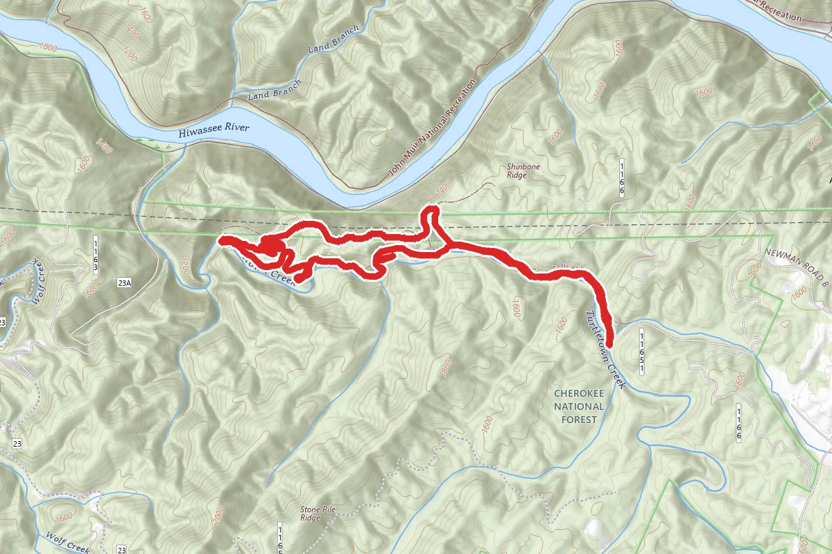 Turtletown Falls Trail