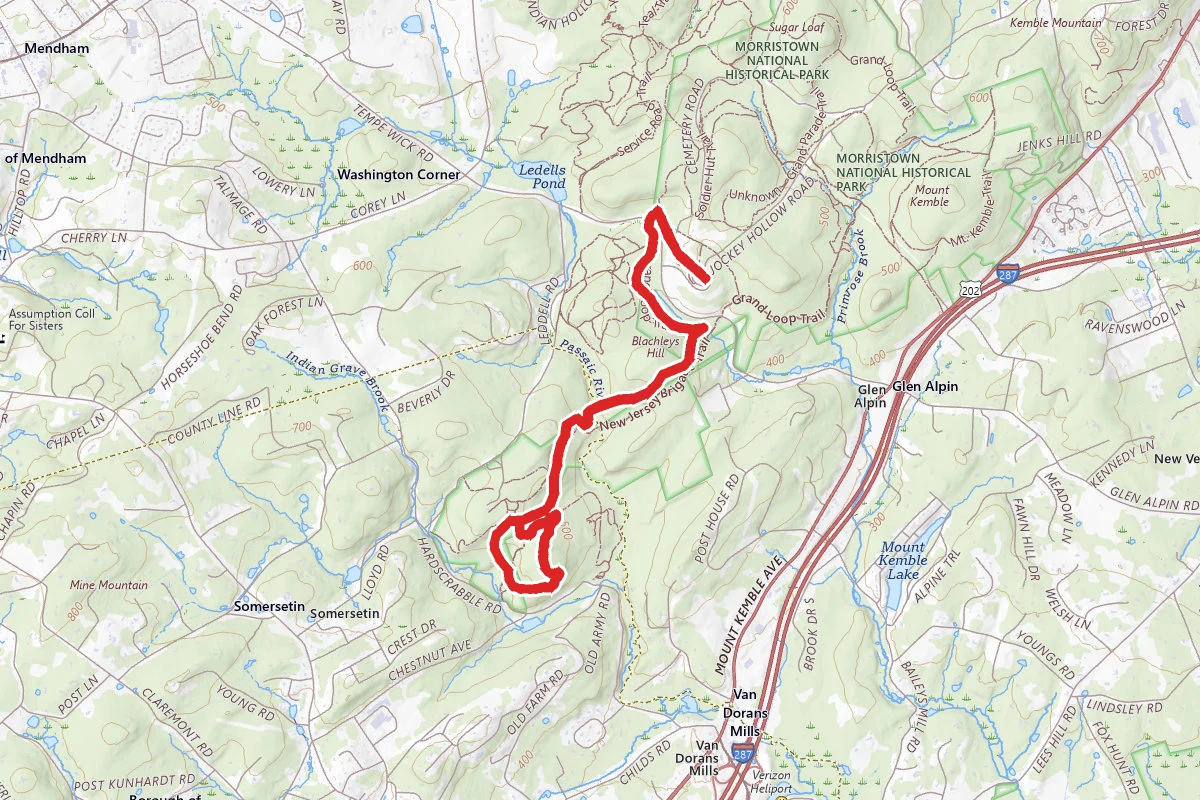 New Jersey Brigade Trail (Patriot's Path)