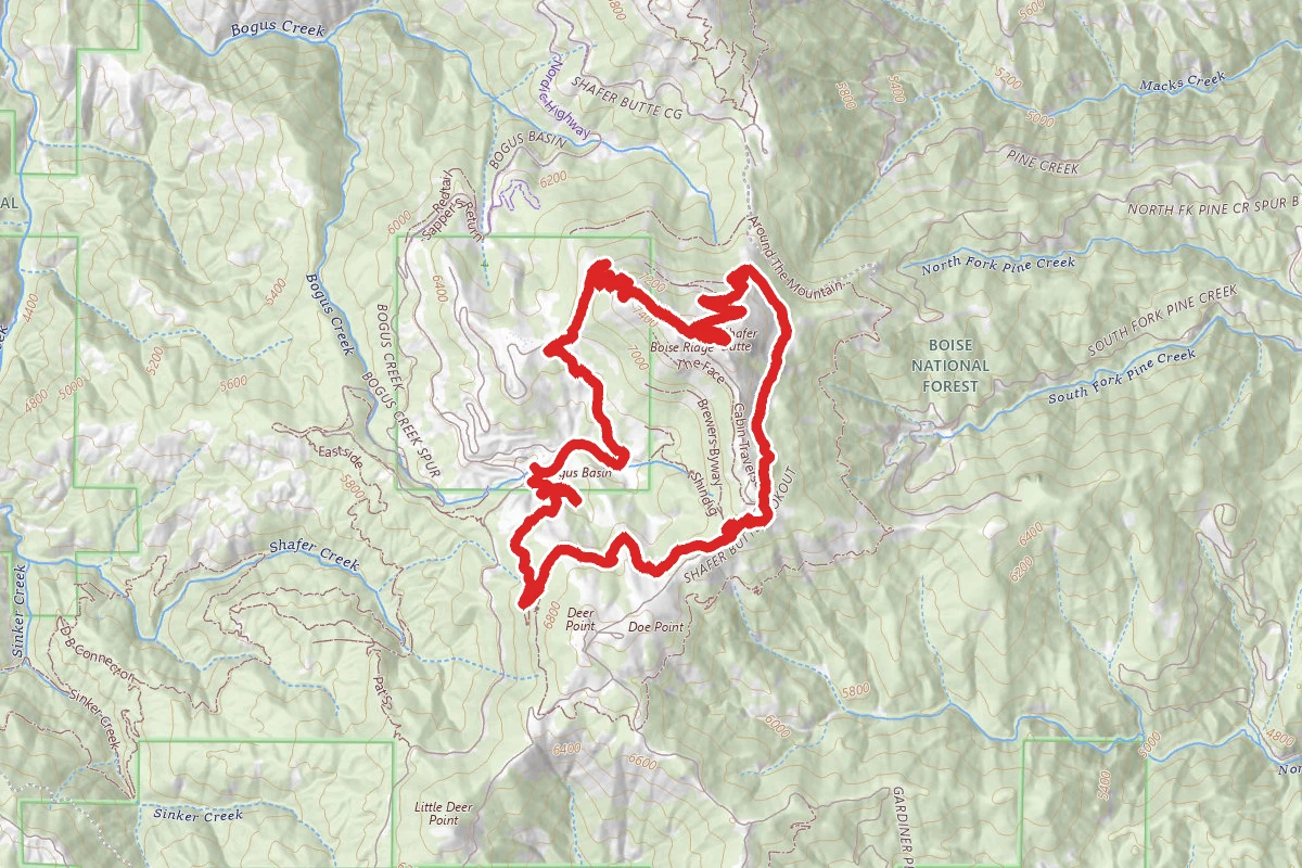 Bogus Basin Loop Trail