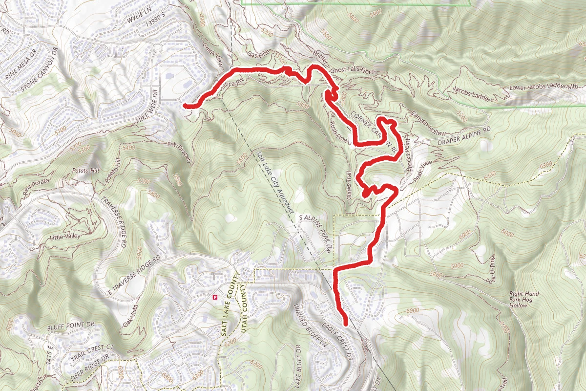 Traverse Mountain Summit