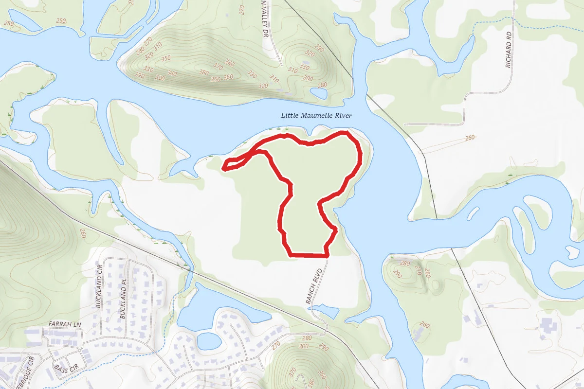 Ranch North Woods Preserve Loop
