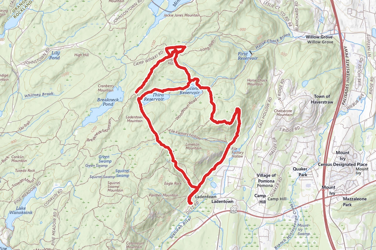 Christie Mine - Big Hill Loop
