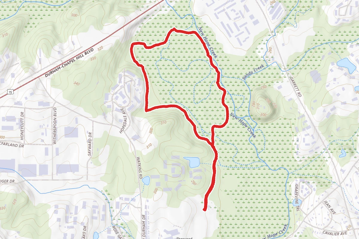 New Hope Bottomlands Trail