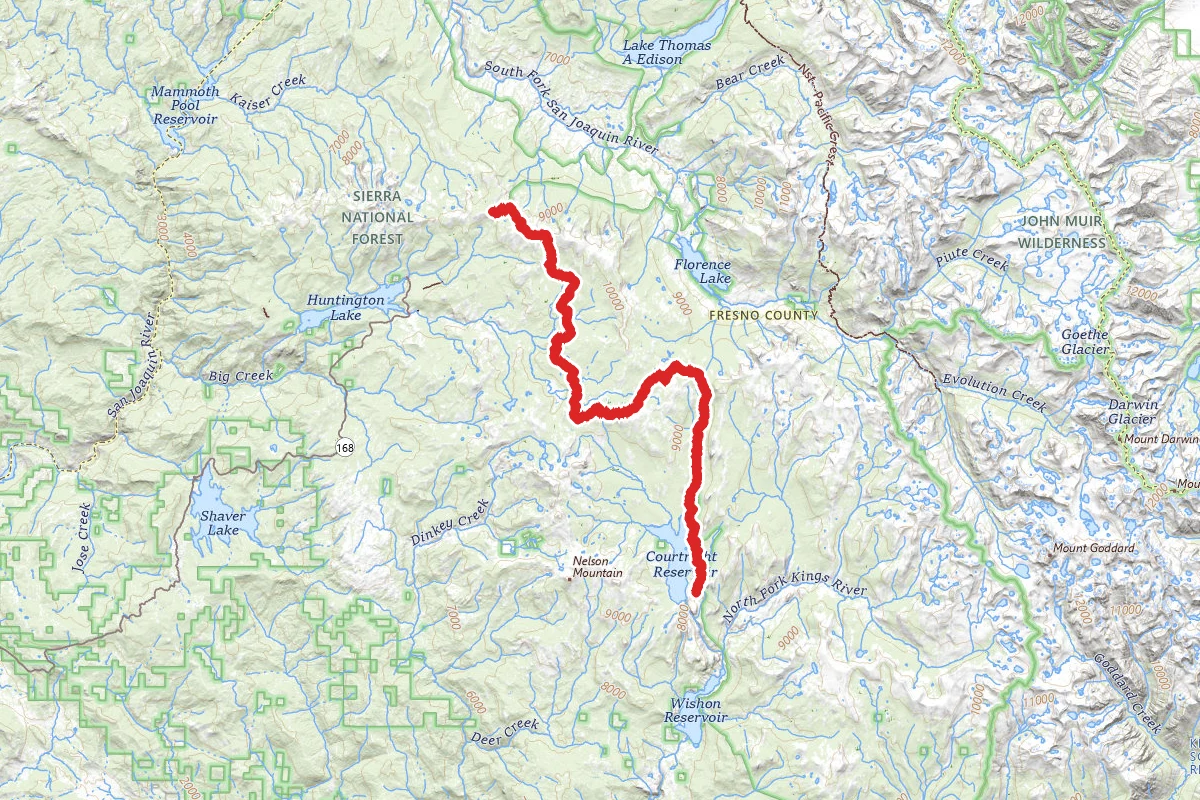 Dusy-Ershim OHV Trail