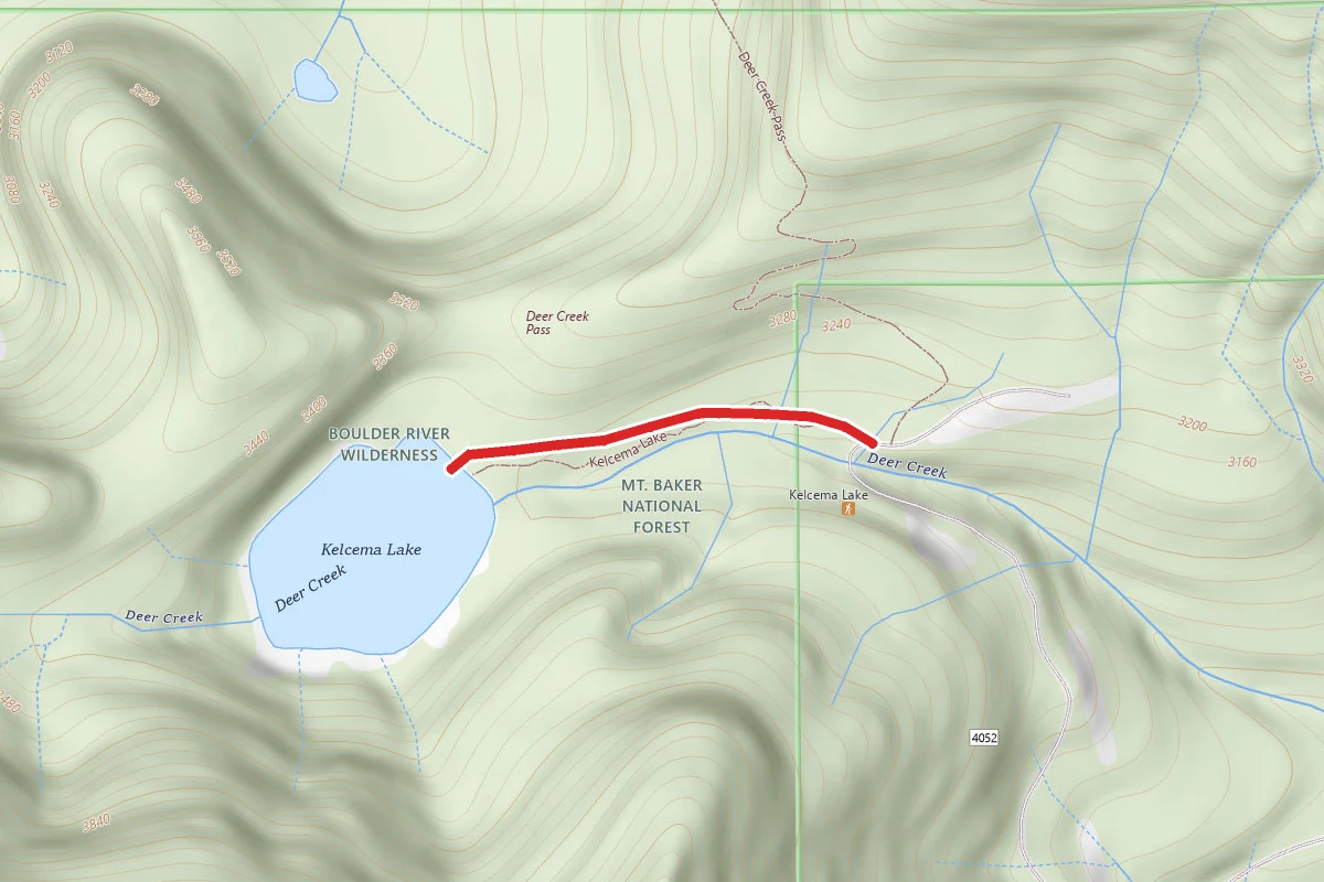 Kelcema Lake Trail