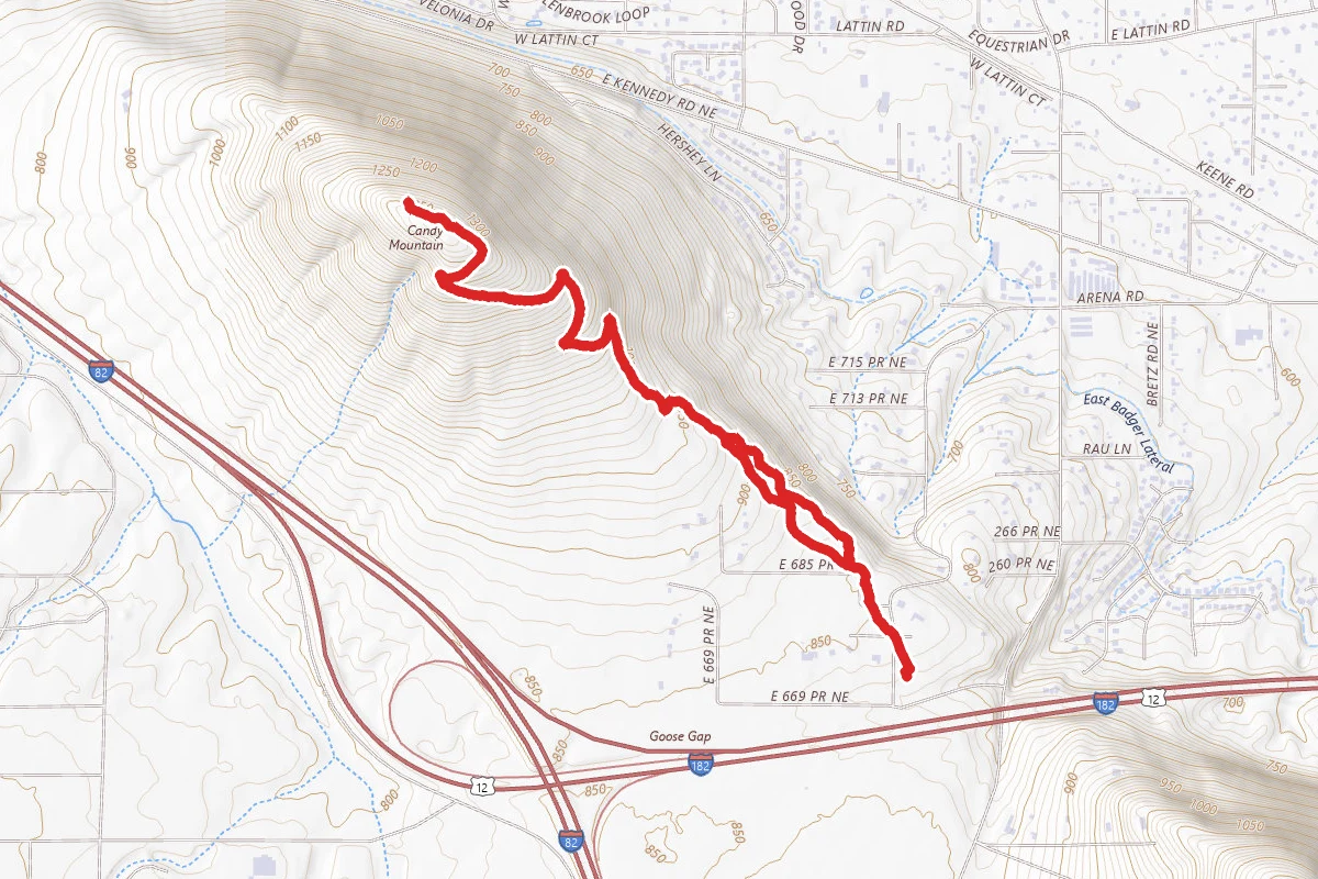 Badger Mountain Trail