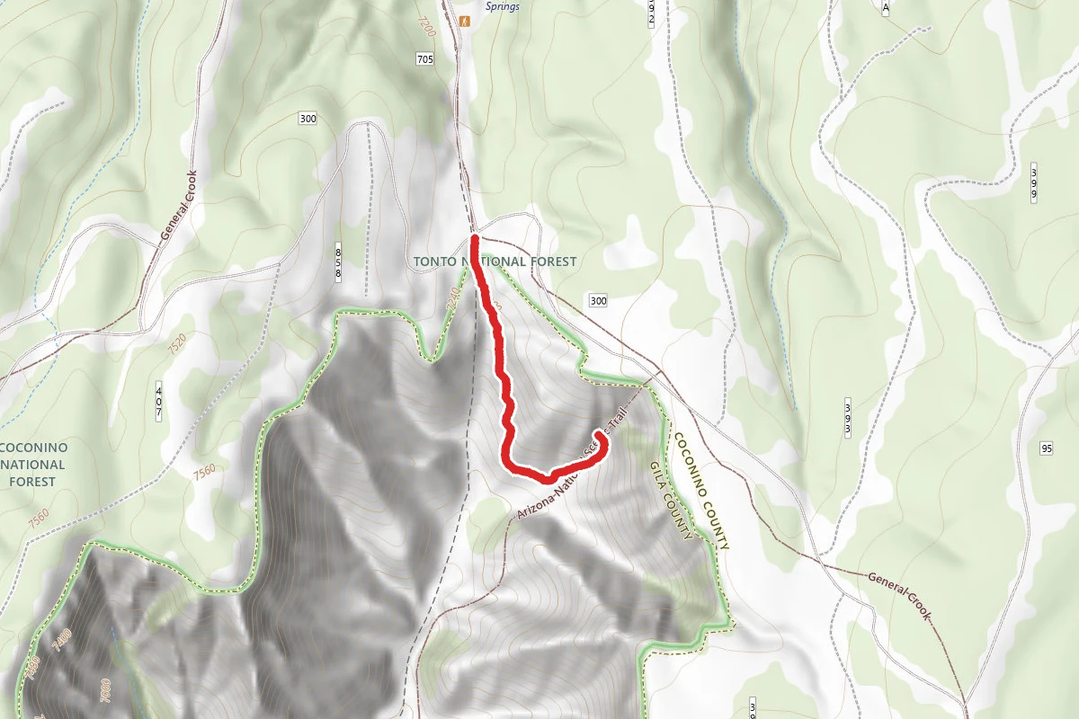 Coconino Tunnel Trail