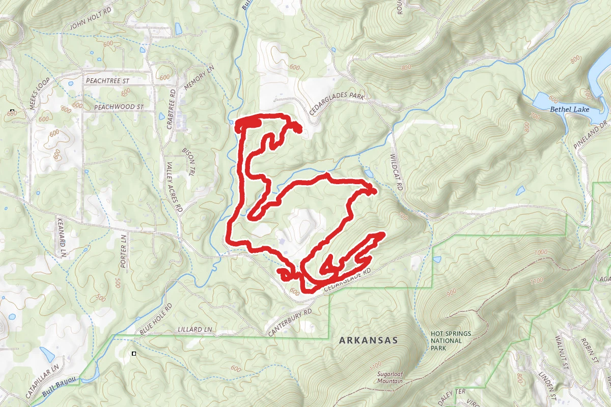 Cedar Glades Black Trail Loop