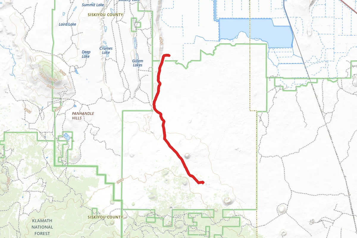 Lava Beds National Monument Scenic Drive