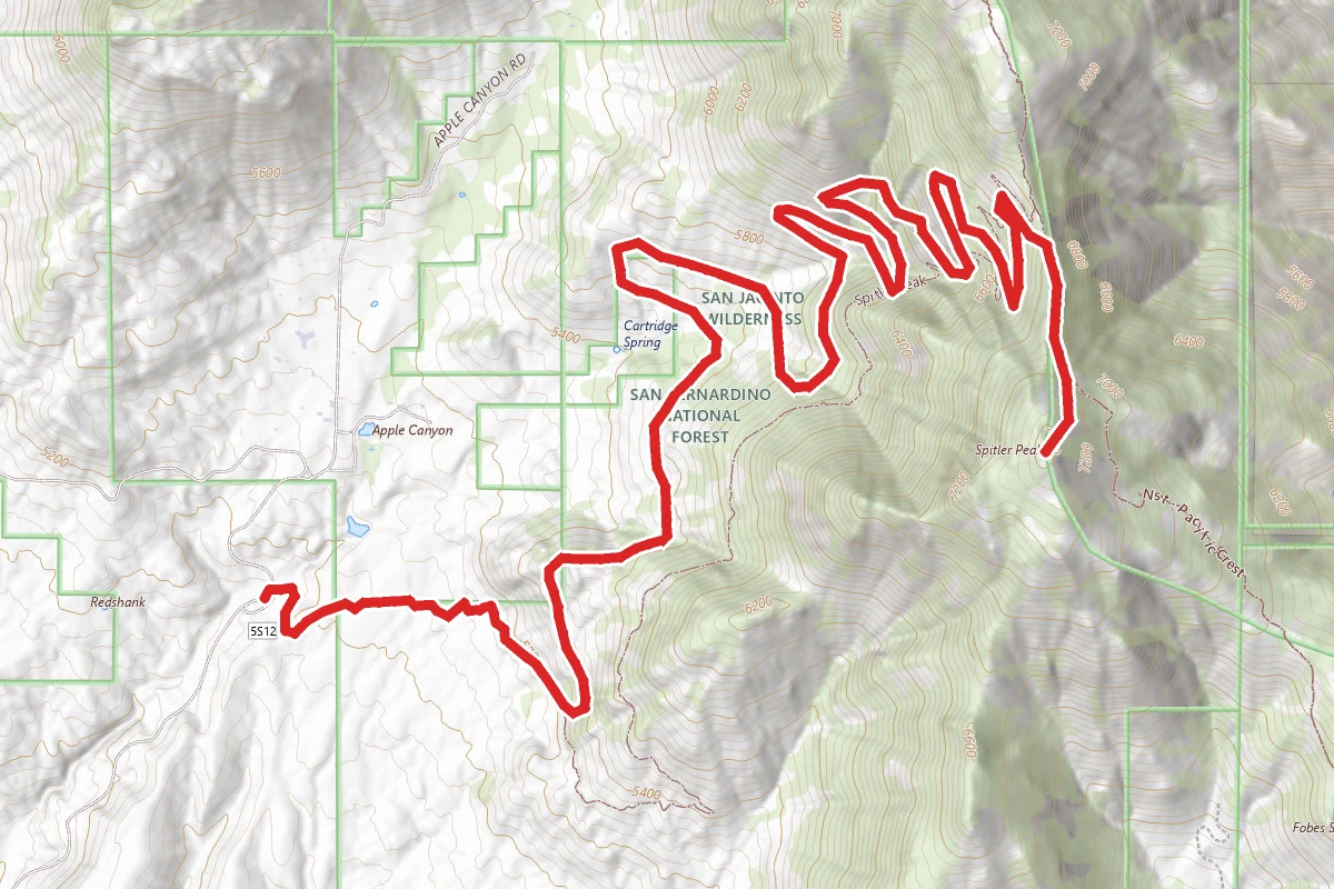Spitler Peak Trail