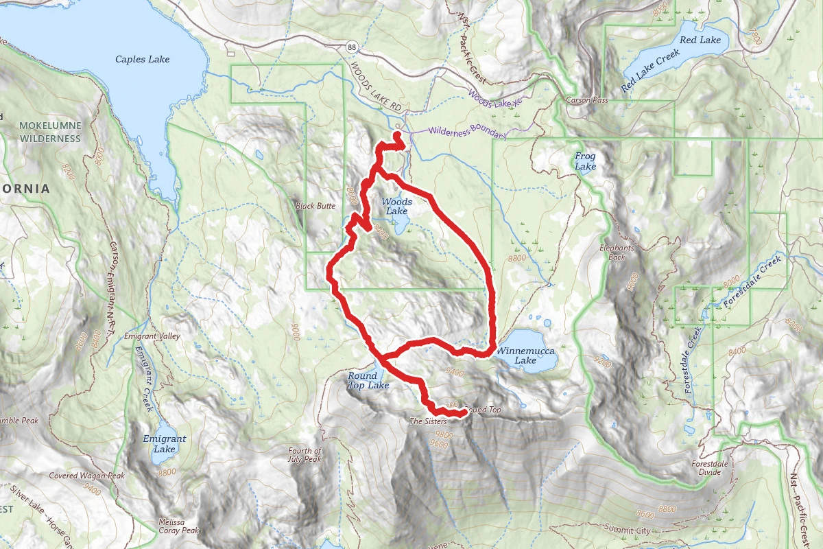 Round Top & Winnemucca