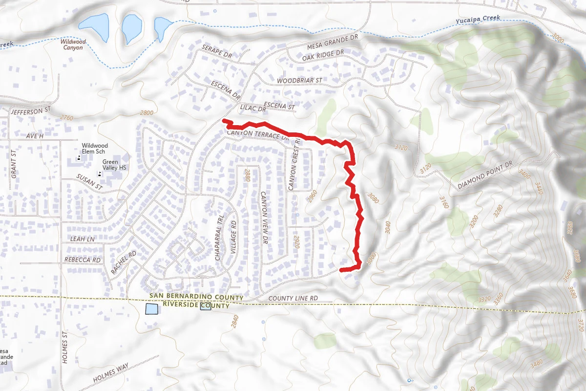 North Whisper Ranch Trail