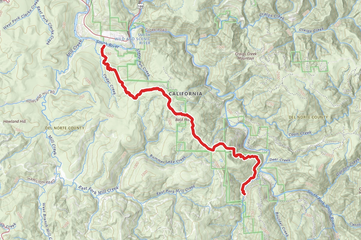 Little Bald Hills Trail