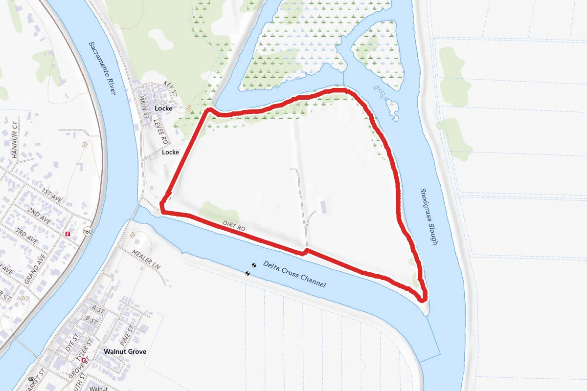Delta Meadows State Park and Historic Locke Trail