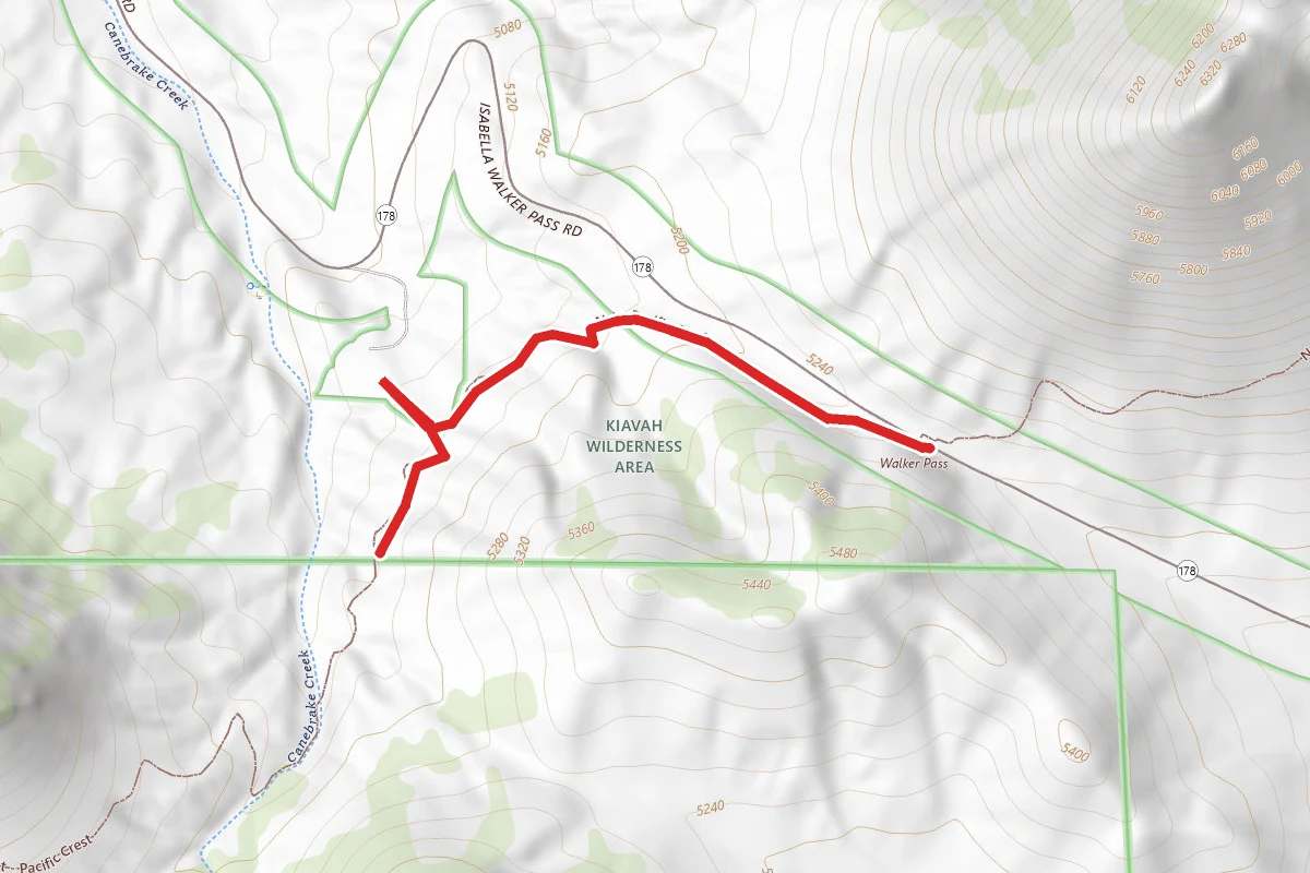 Walker Pass Campground Trail