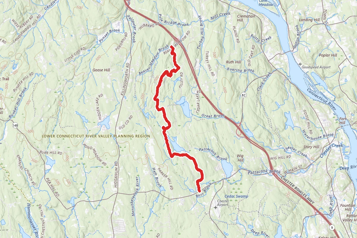 Blue Cockaponset Trail