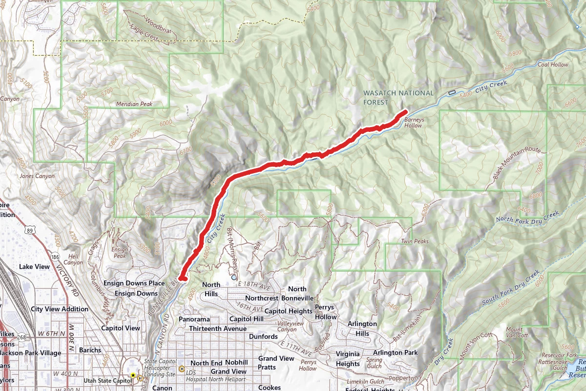 City Creek Canyon