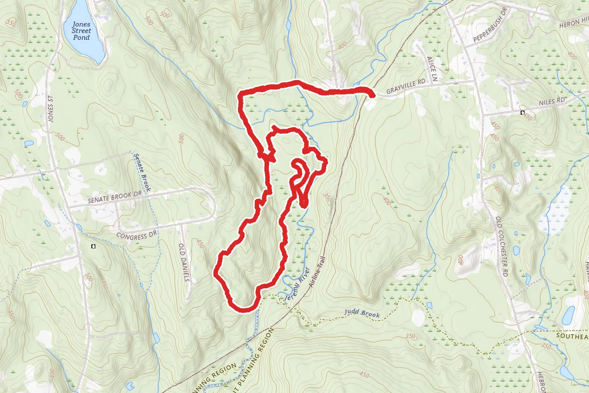 Grayville to Senatebrook Loop