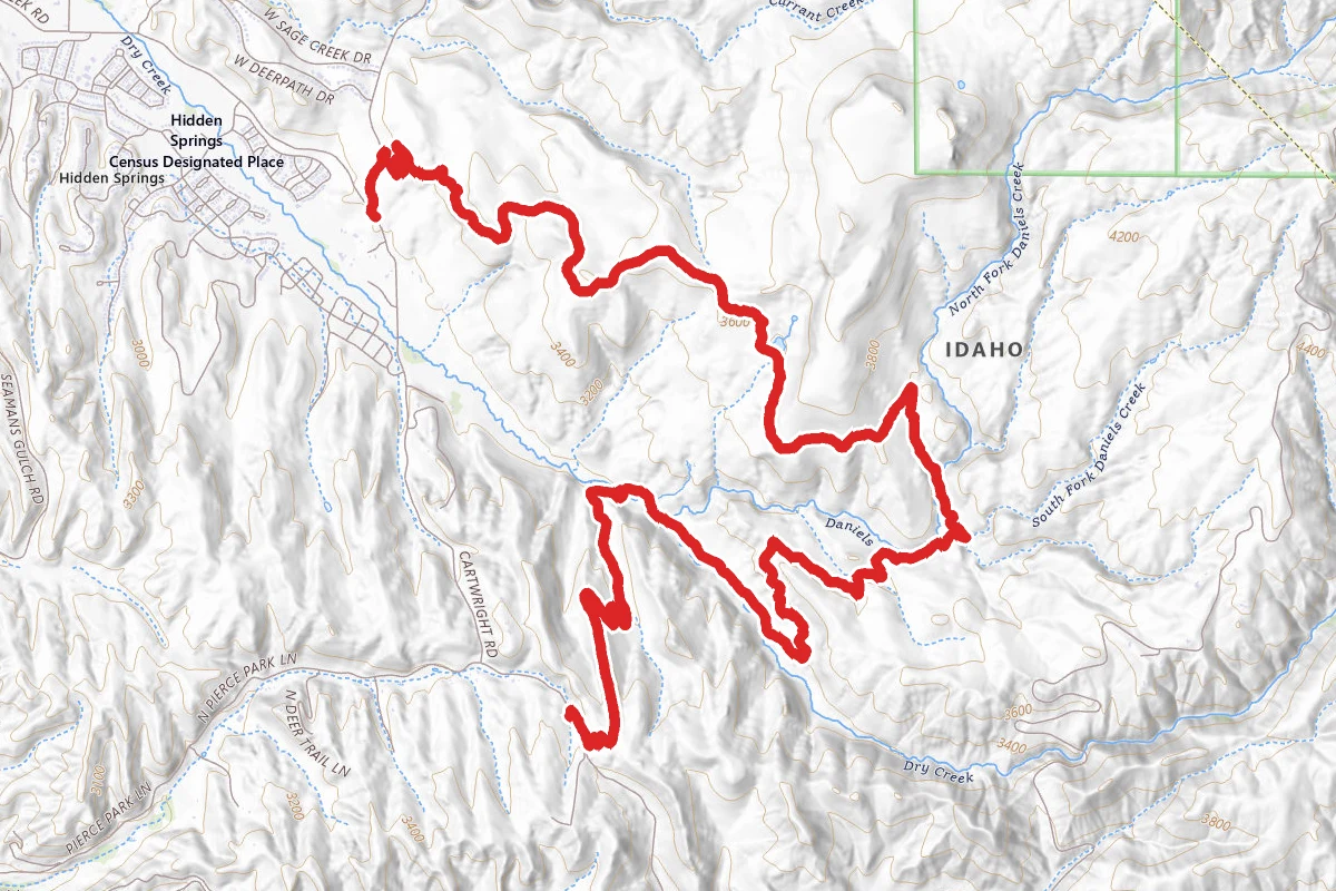 Chukar Butte Trail via Peggy's Trail