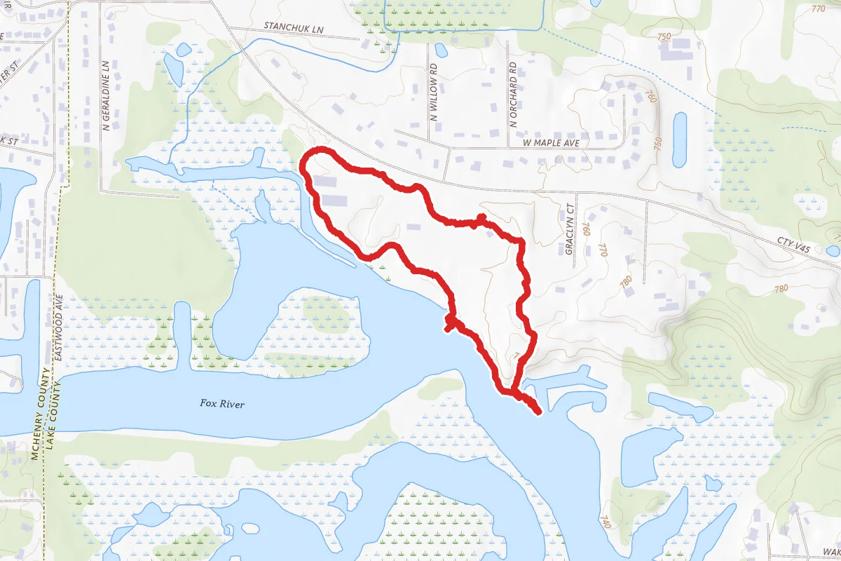 Fox River Preserve Loop Trail
