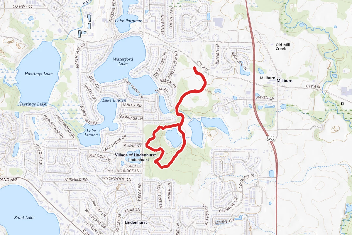 Wood Chip Trail Loop