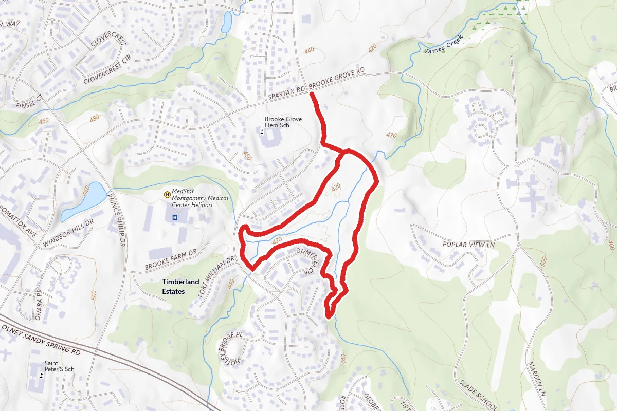 Lake Hallowell Loop Trail