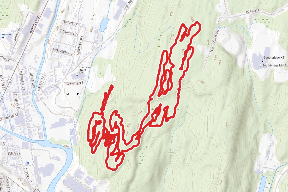 Charlton Street School Trail