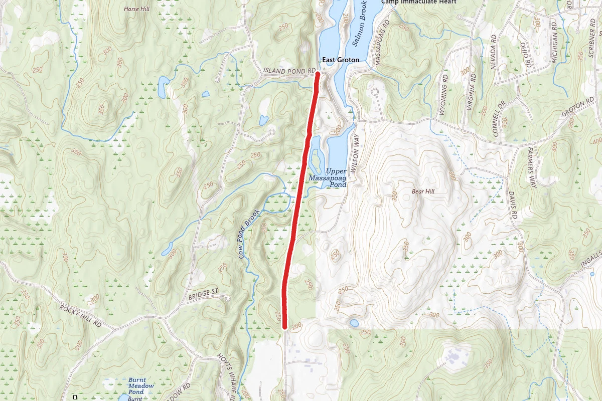 Red Line Path