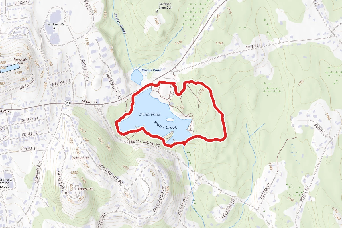 Dunn Pond State Park Loop