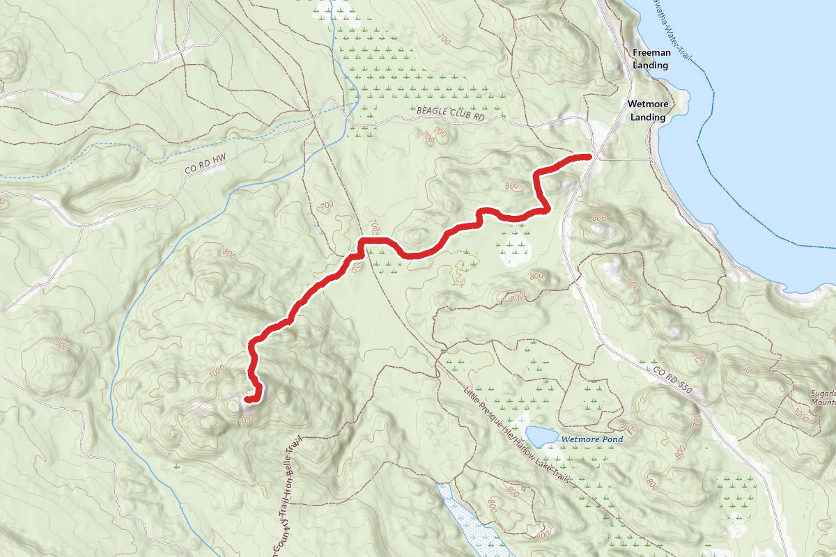 Hogback Mountain North Trail