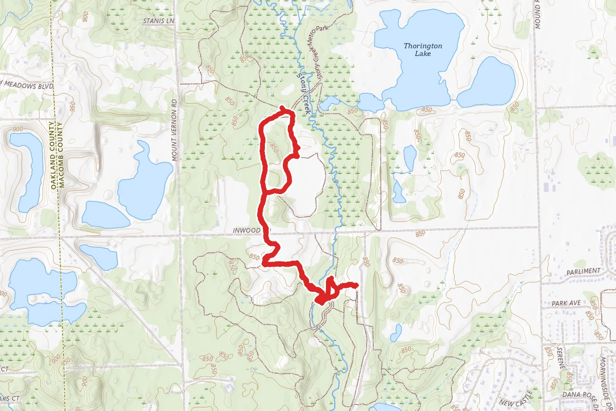 Habitat Trail to Inwood Loop