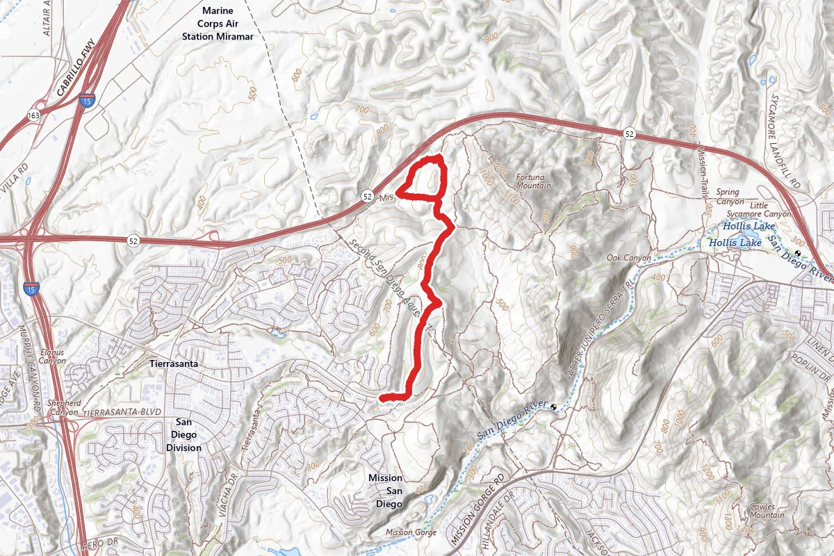 Rim Trail, Shepherd Pond Loop and North Fortuna Perimeter Trail