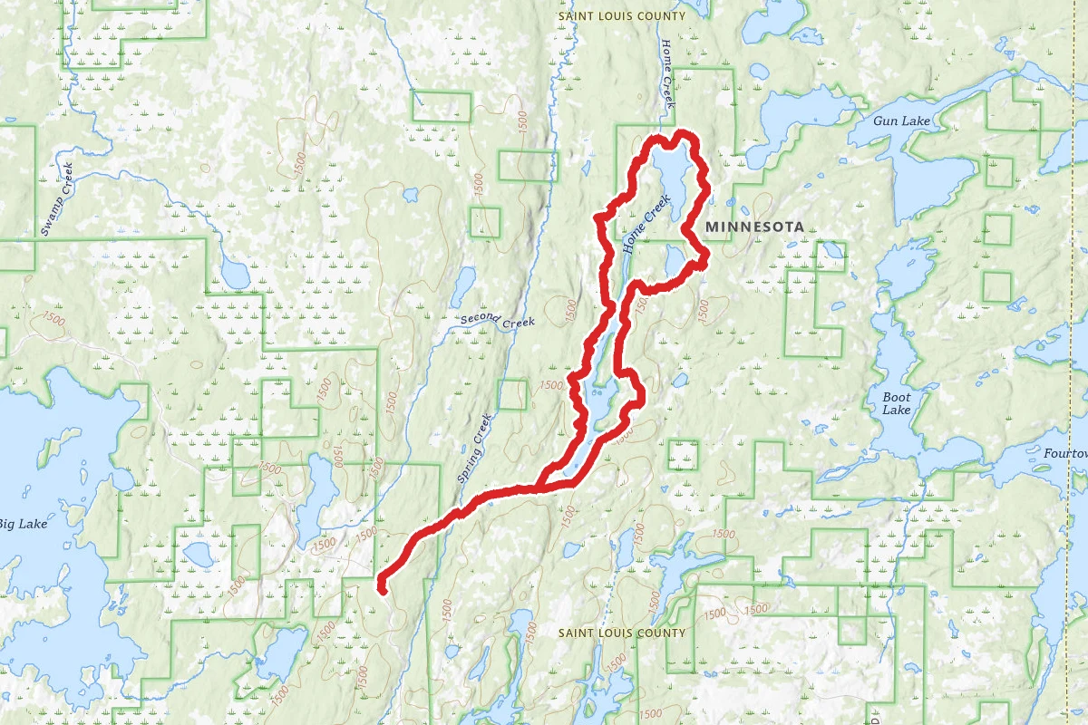 Angleworm Lake Trail